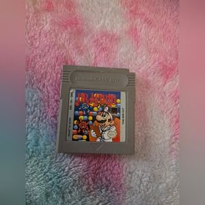 Nintendo Game Boy Dr. Mario Cartridge - Gray and Red
